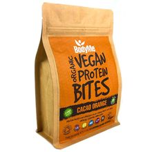 BodyMe Organic Vegan Protein Bites - Cacao Orange - 500g (100 Bites)