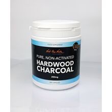 Pure, Non-Activated Hardwood Charcoal Capsules 500
