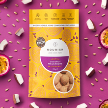 Nourish - Organic Coconut Passionfruit Macaroons - Product