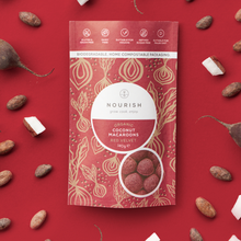 Nourish - Organic Coconut Red Velvet Macaroons - Product