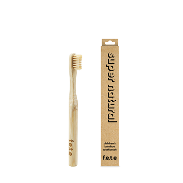 f.e.t.e | 'Super Natural' Children's Soft Bamboo Toothbrush